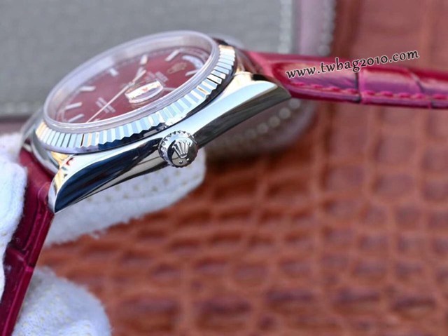 勞力士Day-Date系列手錶 Rolex最經典的系列男士皮帶腕表  gjs1851